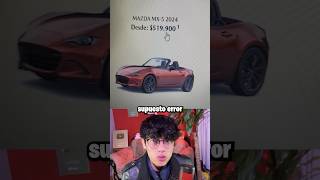 TikToker Intenta Comprar un Auto de Lujo por 500 Pesos #shorts #viral #mexico #influencer