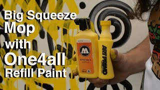 ArtPrimo.com presents:  Big Squeeze Mop with One4All refill paint