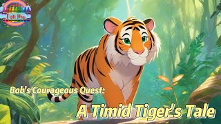 Bob's Courageous Quest: A Timid Tiger's Tale | Fun Hop