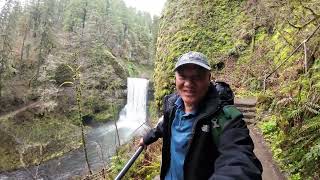 Thiennho  -  South Waterfalls in Silver Falls State Park April 2023