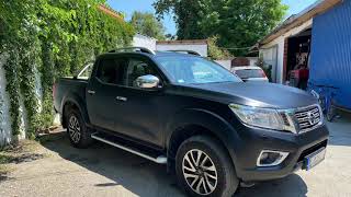 Car Wrapping: Matte Black -Nissan Navara