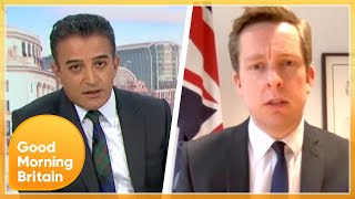 Adil Ray Hits Out At Tory MP In Furious Debate Over Govt's Rwanda Refugee Plan | GMB