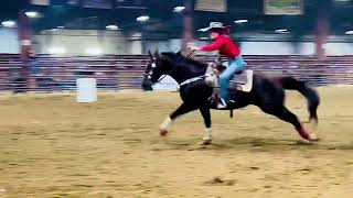 Maci \u0026 Fancy on the way to the podium! #cowgirl #horse #rodeo #barrelracing #myra