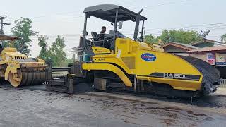 รถปูยาง SUMITOMO HA60C-8 งานทำถนนลาดยาง ชมไป บ่นไป PAVERS EP.9272