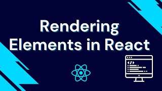 8. Rendering elements in React | Full Course link in description #reactjs #coding #coders