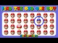 Find the ODD One Out - Super Mario Edition 🍄 Quiz Shiba