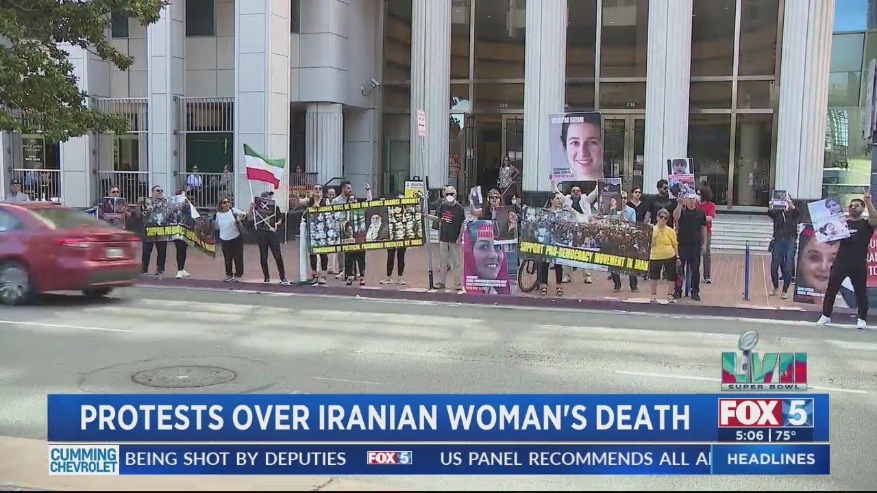 Protests Over Iranian Woman's Death - YouTube