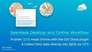 Publish QGIS Maps Online Using the GIS Cloud Plugin & Collect Field Data Directly Into QGIS via WFS