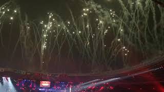 Marching Band TNI-Polri & Parade Atlet @ Closing Ceremony Asian Games 2018