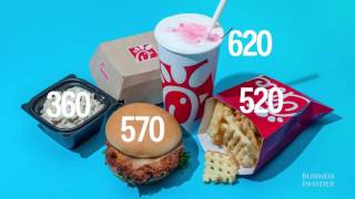 What 2,000 Calories Looks Like At Major Fast-Food Restaurants