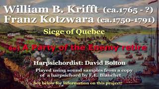 Franz Kotzwara \u0026 William B. Krifft: “The Siege of Quebec”