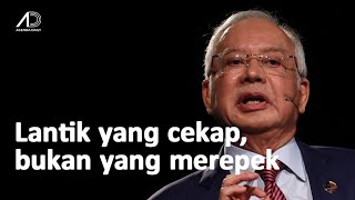 Malaysia boleh maju tanpa orang yang merepek minum sawit, kereta terbang, kata Najib