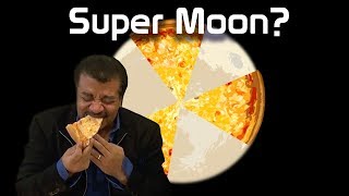 Neil deGrasse Tyson Eats the Super Moon