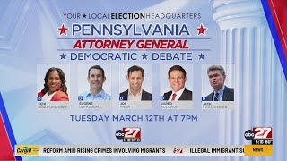 abc27 to host Pennsylvania Attorney General Democratic debate