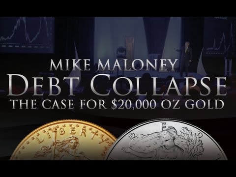 The Case for $20,000 oz Gold - Debt Collapse - Mike Maloney - Silver & Gold