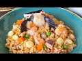 Receta rápida de arroz con mariscos