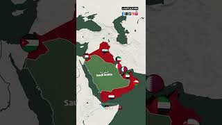 لية الحدود السعودية مميزة ! #جغرافيا #تاريخ #shorts #maps #geograpy #history