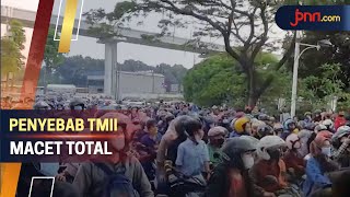 Ternyata Ini Penyebab TMII Macet Total Hingga 2 Km