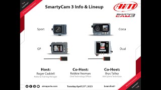 4-4 SmartyCam 3 Information & Lineup - Live Webinar with Robbie Yeoman and Bryc Talley - 4/25/2023