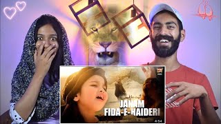 Reaction On : Janam Fida -E- Haideri | Ayat Arif | Manqabat Reaction | Beat Blaster