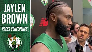 Jaylen Brown Goes One on One with Tatum: "Iron Sharpens Iron" | Celtics Practice