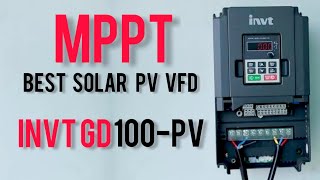 Invt Solar Water Pump Controller GD100PV Best mppt VfD