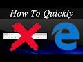How To Quickly: Run Edge in Fullscreen Mode