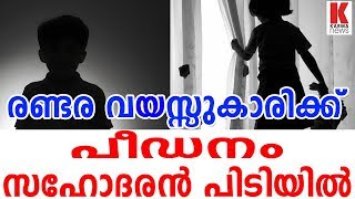 രണ്ടര വയസ്സുകാരിക്ക് പീഡനം ; സഹോദരൻ പിടിയിൽ| karma news