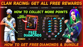 Free Fire Clans Racing Season 2 Free Rewards || Clans Racing Event || How To Complete Clans Racing