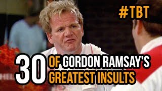 #TBT - 30 Of Gordon Ramsay's Greatest Insults