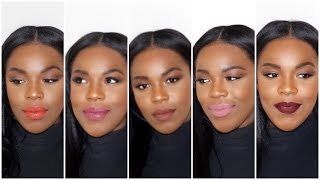 Swatches Nouvelles Teintes De Rouges Veloutés Sans