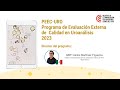 Presentación del PEEC de Uroanálisis