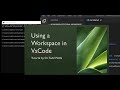 VsCode Tutorial: How to use a workspace to manage multiple projects at the same time.