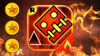 Geometry Dash Meltdown All Levels 1-3 100% Completed [All Coins]