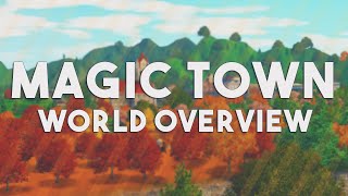 MAGIC TOWN 🤡 (SIMS 1 MAKIN' MAGIC?!)//THE SIMS 3 WORLD OVERVIEW