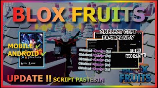 Blox Fruits Script No Key Upd Christmas Auto Farm Candy Farm Collect
