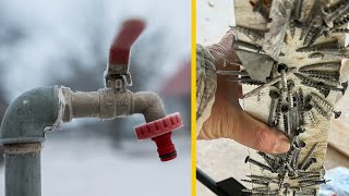 Preventing Frozen Pipes - Outdoor Spigot Protection