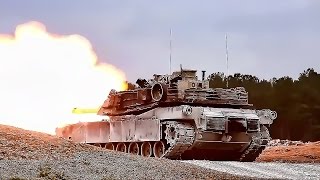 M1A1 Abrams Tank • Live Fire Exercise With GoPro View