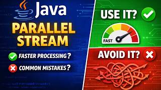 Java Parallel Stream | When NOT to Use Parallel Streams | Performance, Pitfalls & Best Practices