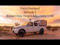 Installed Bilstein 5100 Ride Height Adjustable Shocks on Nissan Frontier - Paria Overland