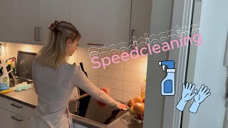 SPEED CLEANING | Storstädning efter magsjuka \u0026 resa