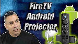 How To Setup a Firestick or Fire Cube on Android TV Projector