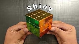 Metallic Rubik's Cube Unboxing \u0026 Some Solves : My New Main?