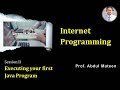 Steps for Executing a Java Program using Notepad & Command Prompt