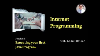 Steps for Executing a Java Program using Notepad & Command Prompt