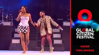 Usher Intros 'Somebody's Son' with Tiwa Savage | Global Citizens Festival: Accra