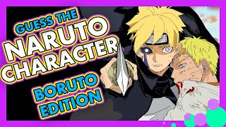 NARUTO QUIZ | easy Boruto Quiz edition of Guess The Characters | Guess The Boruto Characters