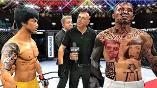 UFC 4 | Bruce Lee vs. Mexican Cartel  - EA sports UFC 4 - CPU vs CPU