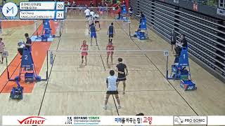 여복 50대 A 예선 3조| (운정배드민턴클럽) 지미형/윤정순 vs (Tai Chung) YANG,LI-LI/CHIEN,HUI-YI[2023 Goyang Yonex Interna