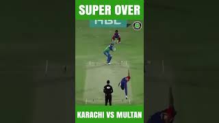 Super Over Karachi Kings vs Multan Sultans #Shorts #HBLPSL8 #SabSitarayHumaray #SportsCentral MB2L